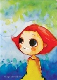 Мини-тетрадь "Желание Титты" (N03-307) (Оранжевая корова)
