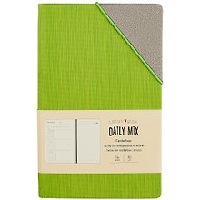 Недатированный ежедневник «Daily mix», зелёный, 136 листов, А5