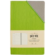 Недатированный ежедневник «Daily mix», зелёный, 136 листов, А5