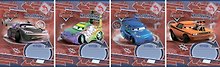 Тетрадь 24л кл. "Cars" полн.УФлак, ассорти, Disney
