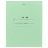 Тетрадь в клетку Hatber, 24 листа, зеленая