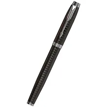 Ручка-роллер чёрная, IM Premium Dark Espresso Ciselled CT, Parker