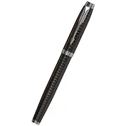 Ручка-роллер Parker, IM Premium Dark Espresso Ciselled CT, подарочная черная