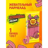 Мармелад Чупа Чупс кислые Страйпсы, 120г