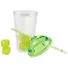Стакан с пластмассовыми кубиками льда (зеленый) (400мл) (42708) - 1