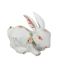 Фигурка Кролик (9х7) (2 вида) (фарфор) (23-2)