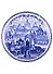 Тарелка сувенирная Ярославль D20 (объемн.син.рис.) - 0