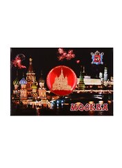 Магнит Москва ночная ХВБ-Панорама (мет.пл. вст.диск) (02-3-19R-19K15)