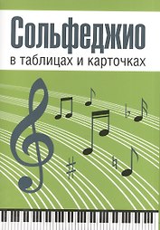 Сольфеджио в таблицах и карточках. Папка
