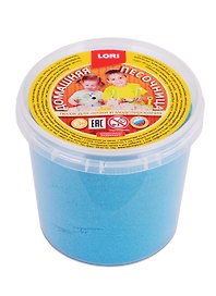 Домашняя песочница LORI Голубой песок 0,5 кг