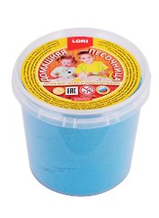 Домашняя песочница LORI Голубой песок 0,5 кг