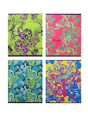 Тетрадь в клетку Unnika, "Волшебный орнамент", 48 листов, в ассортименте