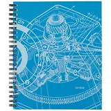 Тетрадь в клетку Listoff, "Чертежи", 96 листов, в ассортименте