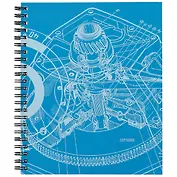 Тетрадь в клетку Listoff, "Чертежи", 96 листов, в ассортименте