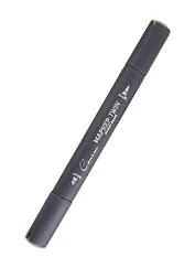 Маркер художественный "Сонет" Twin Brush коричнево-зелёный, Сонет