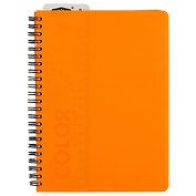 Тетрадь в клетку Stila, Neon orange, 96 листов