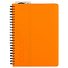 Тетрадь в клетку Stila, Neon orange, 96 листов - 0