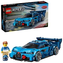 77253 Конструктор LEGO Speed Champions Cпортивный автомобиль Bugatti Vision GT Hyper, 284 деталей, возраст 9+