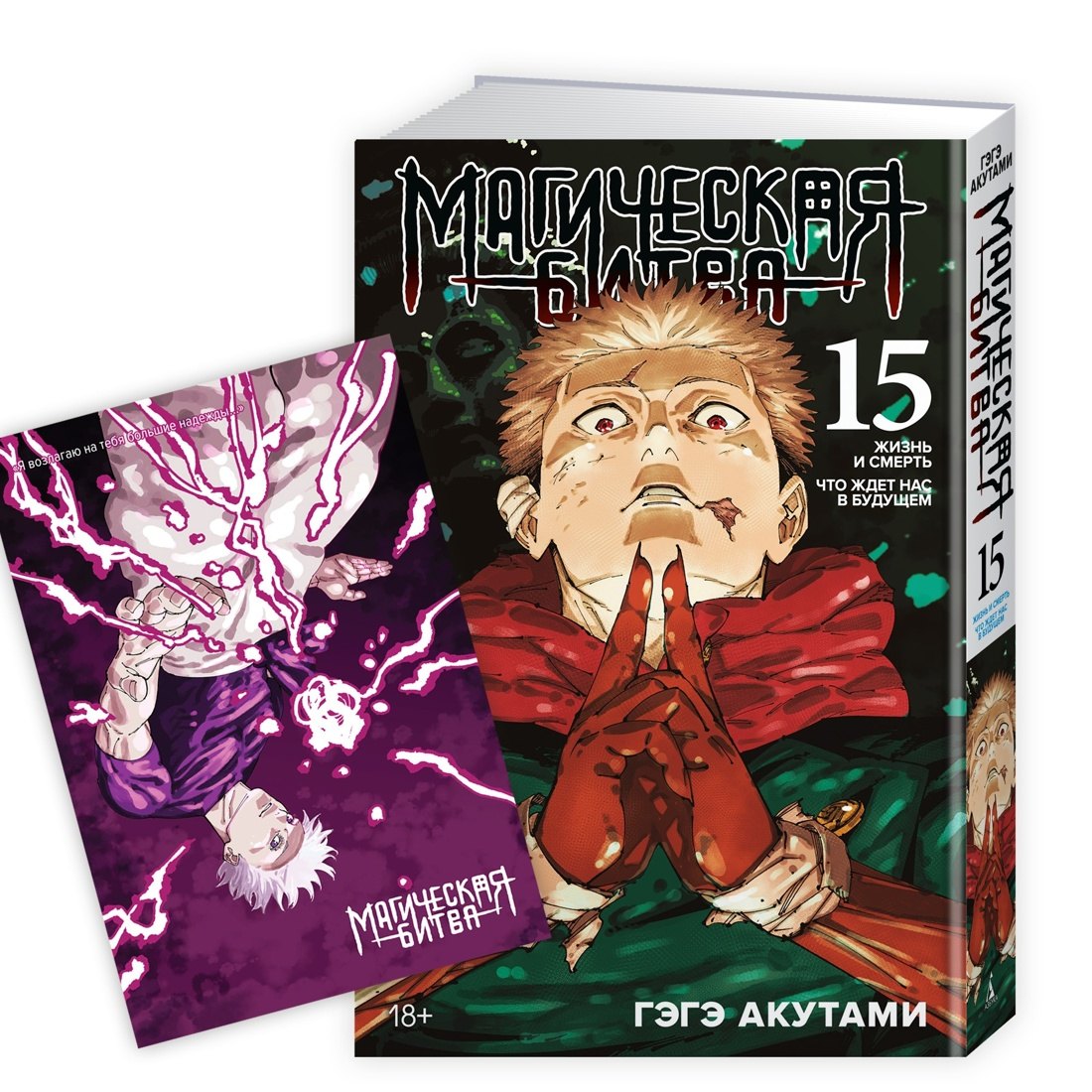

Магическая битва. Книга 15 (Том 29, 30) - Жизнь и смерть. Что ждет нас в будущем (Jujutsu Kaisen). Манга