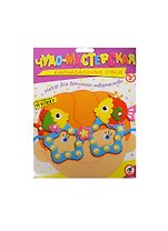 Карнавальные очки Рыбки (2849) (набор д/дет. творч.) (без ножниц и клея) (3+) (упаковка)