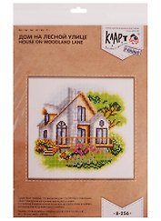 Набор для вышивания Klart Дом на Лесной улице 8-256