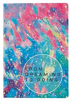 Книга для записей А5 80л "Dream book. № 3" иск.кожа, комбинир.блок