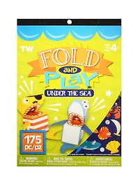 Альбом для творчества «Морское дно», Fold and Play