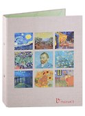 Папка на 2 кольцах «Винсент Ван Гог. Картины», А4, ламинированный картон - 0