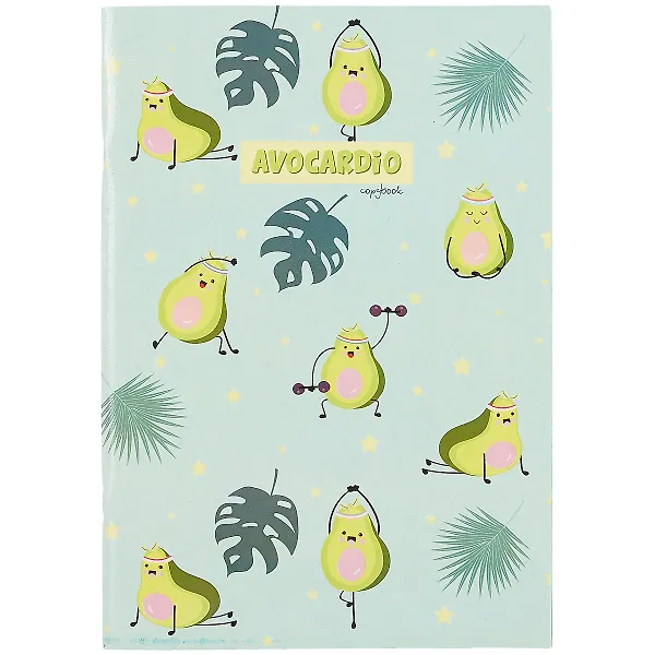 Тетрадь в клетку Listoff, "Mint. Дизайн 1", А4, 48 листов - 0