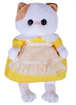 Игрушка мягкая Budi Basa, Ли-Ли в желтом платье с передником LK27-016