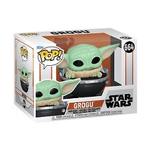 Фигурка Funko POP! Bobble Star Wars Mandalorian S9 Grogu w/Prama (664) (Fun76551)
