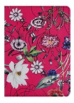Обложка для паспорта "Butterfly" иск.кожа, малиновая, In Folio