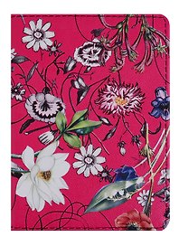 Обложка для паспорта "Butterfly" иск.кожа, малиновая, In Folio