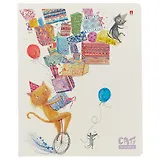 Тетрадь в клетку Альт, "Праздник. Кошки", 48 листов, в ассортименте