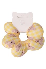 Резиночка Цветок Мишки (текстиль) (10см) (12-2025093-28) (Lafilaf)