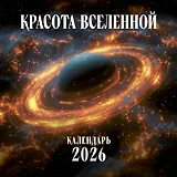 Красота Вселенной. Календарь настенный на 2026 год (300х300 мм)