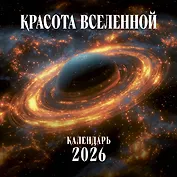 Красота Вселенной. Календарь настенный на 2026 год (300х300 мм)