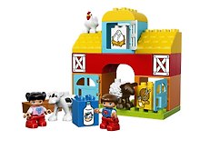 LEGO DUPLO: Моя первая ферма, 26 деталей (10617)