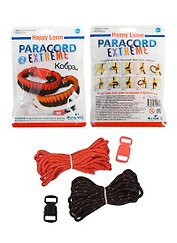 Happy Loom Paracord Extreme Кобра Набор для плетения браслетов (02179) (2 браслета) (2 паракорда 220см (d=3мм)+2 замочка) (6+) (флоупак)