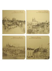 Книга для записей «Impression Europe», А5, линованная, в ассортименте