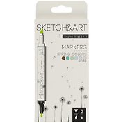 Маркеры для скетчинга 06цв "SKETCH&ART" Весенний пейзаж, Bruno Visconti