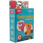 Набор для творчества Lori. Пластишка. Магниты из теста «Веселые котики» - 0