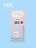 Ручка шариковая Yoi, Soft Сolor, автоматическая синяя 0,5 мм, в ассортименте - 1