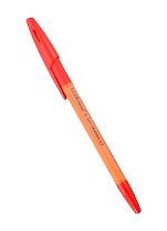 Ручка шариковая Erich Krause, R-301 Orange Stick&Grip, красная 0,7 мм