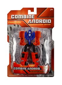 Робот-трансформер «Combine Android», сине-красный
