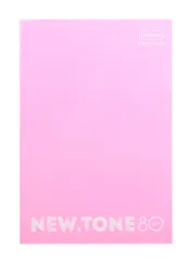 Тетрадь в клетку Hatber, NEWtone Pastel, А4, 80 листов, в ассортименте