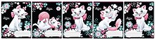 Тетрадь 18л лин. "Marie Cat" карт.обл., выб.Уфлак, ассорти, Disney