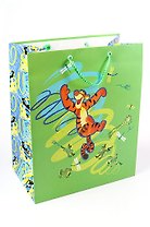 Пакет подарочный А4 26*32*15 "Тигруля познает мир", GRAND GIFT