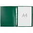 Папка 4кольца А4 "Matt Classic" 24мм, пластик, зеленый, Erich Krause - 2
