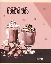 Тетрадь в клетку Listoff, Chocolate party, 48 листов, в ассортименте